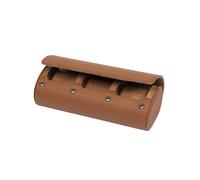 Piero Lazzari Watch Roll Brown Leather PL1125 - Unisex - Genuine Leather Brown