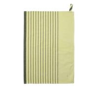Piero organic cotton striped tea towel Pale yellow 50x70