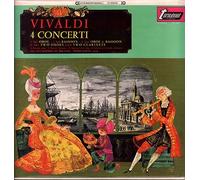 Piero Santl / Gli Accademici di Milano - TV 34025S Vivaldi 4 Concerti Gli Santl LP