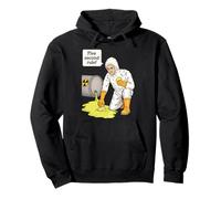 Pierogi 5 Second Rule Vintage Retro Radioactive Lab Nerd Pullover Hoodie