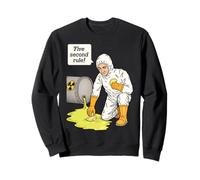 Pierogi 5 Second Rule Vintage Retro Radioactive Lab Nerd Sweatshirt
