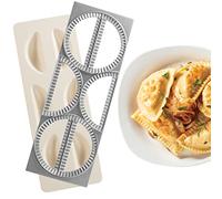 Pierogi Maker by Cucina Pro - Includes Tray and Press - Makes 6 Dumplings, Potstickers, or Peirogis at a time