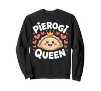 Pierogi Queen Cute Polish Dumpling Lover Women's Sweatshirt
