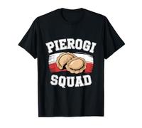 Pierogi Squad Poland Flag Team Proud Food T-Shirt