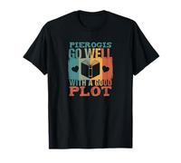 Pierogis Go Well with a Good Plot Funny Reader T-Shirt