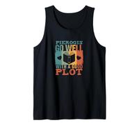 Pierogis Go Well with a Good Plot Funny Reader Tank Top