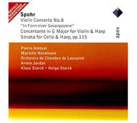 Pierre Amoyal - Spohr: Violin Concerto No.8, Concertrante in G major for Violin & Harp, Sonata for Cello & Harp, no.115
