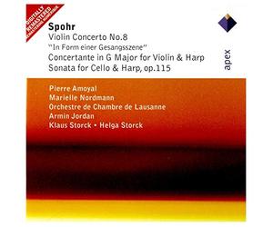 Pierre Amoyal - Spohr: Violin Concerto No.8, Concertrante in G major for Violin & Harp, Sonata for Cello & Harp, no.115