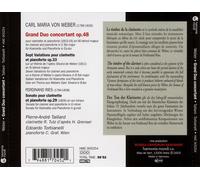 PIERRE-ANDRE TAILLARD WEBER: GRAND DUO CONCERTANT, OP. 48; VARIATIONS, OP. 33; R