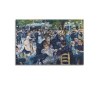 Pierre-Auguste Renoir Artwork(Bal Du Moulin De La Galette)Decorative Poster Canvas Art And Wall Art Picture Print Modern Family Bedroom Decors 20x30inch(50x75cm)