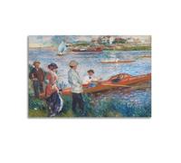 Pierre Auguste Renoir Great Works of Art Oarsmen at Chatou Poster Canvas Wall Art Decorative Bedroom Modern Home Print Picture 20x30inch(50x75cm)