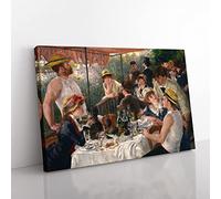 Pierre Auguste Renoir Luncheon of The Boating Party Canvas Print 30x20 Inch