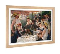 Pierre Auguste Renoir Luncheon of The Boating Party Framed Wall Art Print