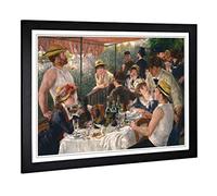 Pierre Auguste Renoir Luncheon of The Boating Party Framed Wall Art Print