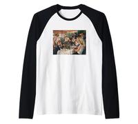 Pierre-Auguste Renoir Luncheon of The Boating Party Raglan Baseball Tee