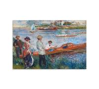 Pierre Auguste Renoir（Oarsmen at Chatou ） Wall Art Posters Home Decor Wall Art Hanging Picture Print Bedroom Decorative Paintings Room Aesthetic 24x36inch(60x90cm)