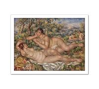Pierre Auguste Renoir The Bathers Large Framed Art Print Poster Wall Decor 18x24