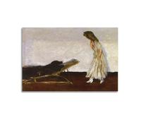 Pierre Bonnard Art Poster Marthe Et Le Chien Canvas Wall Art Decorative Bedroom Modern Home Print Picture Artworkss 20x30inch(50x75cm)