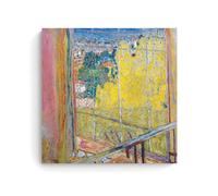 Pierre Bonnard Studio with Mimosa Canvas Print Poster 20x20inch