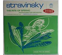 Pierre Boulez - Concert Hall - CM 2324: Stravinsky - The Rite of Spring, Four Etudes for Orchestra: Pierre Boulez: L'Orchestre National, Paris: Vinyl LP