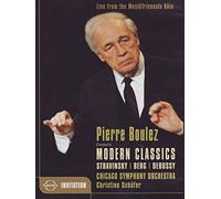 Pierre Boulez: Conducts Modern Classics (Chicago Symphony) [DVD] [2006]