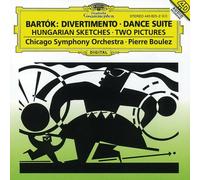 PIERRE BOULEZ/CSO - DIVERTIMENTO/SUITE/+ CD NEW BELA BARTOK