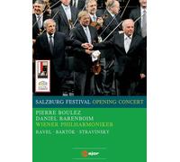 Pierre Boulez, Daniel Barenboim Salzburg Opening Concert Ravel, Stravinsky, Bart