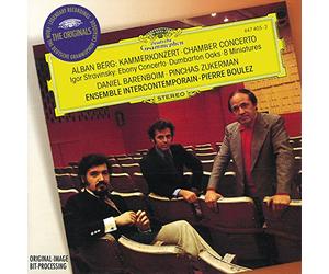 Pierre Boulez Ensemble Intercontemporain - Berg: Chamber Concerto - Stravinsky: Ebony Concerto, Dumbarton Oaks, 8 Miniatures (DG The Originals)