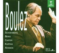 Pierre Boulez ~ Schoenberg · Berio · Carter · Kurtág · Xenakis