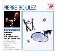 Pierre Boulez - Schoenberg: Serenade. Ode to on.