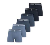 Pierre Calvini Bamboo Mens Boxers - Soft, Breathable & Anti Chafe Mens Underwear - Moisture Wicking Boxers for Men with Longer Leg & No Itchy Labels - Men's Boxer Shorts Multipack (3/6-Pack)
