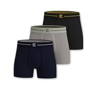 Pierre Calvini Bamboo Mens Boxers - Soft, Breathable & Anti Chafe Mens Underwear - Moisture Wicking Boxers for Men with Longer Leg & No Itchy Labels - Men's Boxer Shorts Multipack (3/6-Pack)