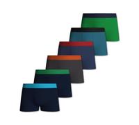 Pierre Calvini Boys Boxers - Soft & Breathable Cotton Boys Boxer Shorts - Durable, Breathable & Anti-Chafing Cotton Boxer Shorts - Comfortable, Kids Boxers - 6 Pk - Mixed A - Ages 13-14