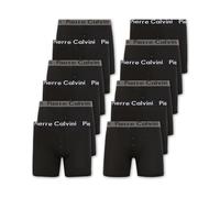 Pierre Calvini Mens Button Fly Boxer Shorts (6/12-Pack) - Anti-Chafe Fitted Mens Boxers - Soft, Breathable & Comfortable Multipack Underwear Suitable For Any Occasion - XXL