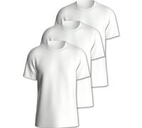 Pierre Calvini Mens T-Shirt - 100% Cotton Premium Weight T Shirts - Regular Fit Short Sleeve Tee - Plain Crew Neck Mens Multipack - 3 Pk - White - Medium