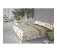 Pierre Cardin 3-Piece Sheet Set, 150 x 200 cm, 100% Polyester, Weight 210 g/m², Top Sheet Size 230 x 270 cm, Pillowcases 45 x 170 cm, Coralina Mariola Beige