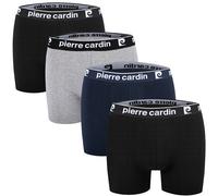 PIERRE CARDIN 4 Pack Boxer Briefs Mens Underwear Premium Cotton PCA 1