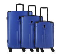 pierre cardin 4 wheels Suitcase set 3-piece blue