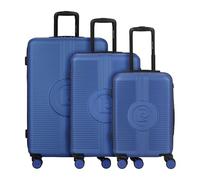 pierre cardin 4 wheels Suitcase set 3-piece blue