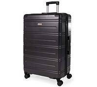 Pierre Cardin ABS Hard Shell 30 Inch Suitcase - Travel Luggage with 8 Spinner Wheels | Telescopic Drag Handle | Hard Sided Suitcases Weighing 4.6 kg Cap 96L Height 76.5 cm CL889 (Large)
