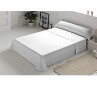 Pierre Cardin Arcadia Bedding Set, 100% Cotton, White, Bed 135 cm