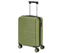 Pierre Cardin Arles Expandable Suitcase Hard Shell 4 Wheel Small Green