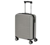 Pierre Cardin Arles Expandable Suitcase Hard Shell 4 Wheel Small Grey