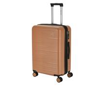 Pierre Cardin Arles Expandable Suitcase Hard Shell 4 Wheel Large Brown