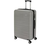 Pierre Cardin Arles Expandable Suitcase Hard Shell 4 Wheel Large Grey