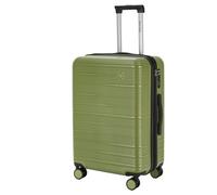 Pierre Cardin Arles Expandable Suitcase Hard Shell 4 Wheel Large Green
