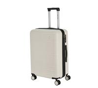Pierre Cardin Arles Expandable Suitcase Hard Shell 4 Wheel Large White