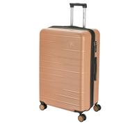 Pierre Cardin Arles Expandable Suitcase Hard Shell 4 Wheel Medium Brown