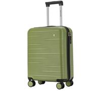 Pierre Cardin Arles Medium Checked Suitcase, Expandable Hard Shell - Olive Green Pierre Cardin Olive Medium