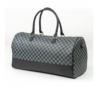 Pierre Cardin Black And Grey Premium Flight Bag Lightweight Carry-On Travel Holdall - One size - PU - Black and Grey